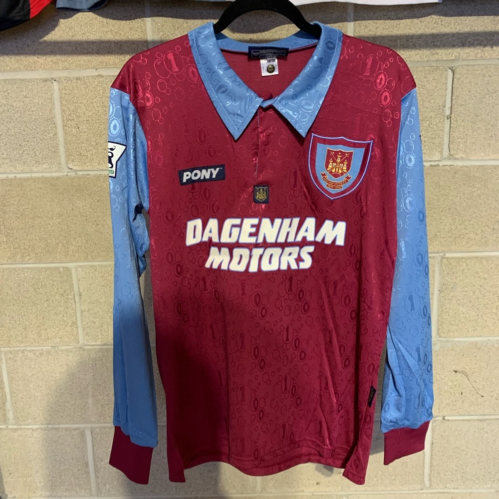 Retro West Ham 95/97 Jerseys